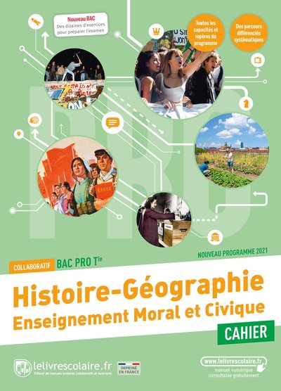 Picture of Histoire Géographie EMC Tle Bac pro, cahier d'activités, édition 2021