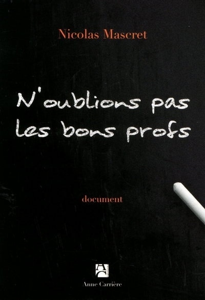Image de N'oublions pas les bons profs