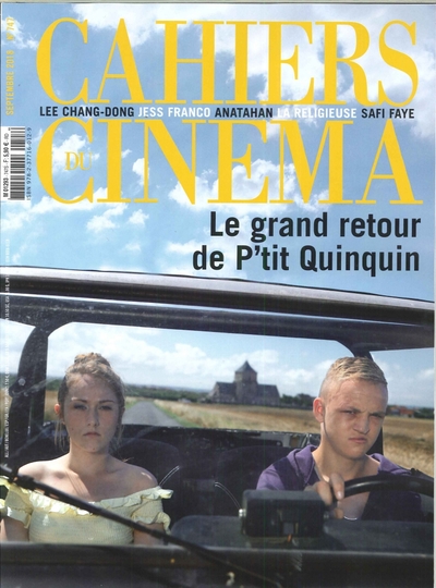 Image de Cahiers du Cinéma N°747  Le grand retour du P'tit Quinquin - septembre 2018