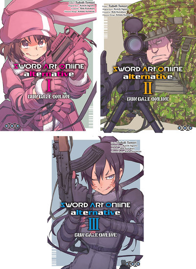 Image de PACK Sword Art Online - Alternative- Gun Gale Online 2=3
