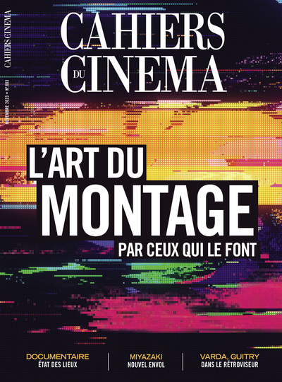 Picture of Cahiers du Cinéma n° 803 : L'art du montage - Novembre 2023