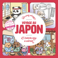 Image de Voyage au Japon - Les carrés coloriage