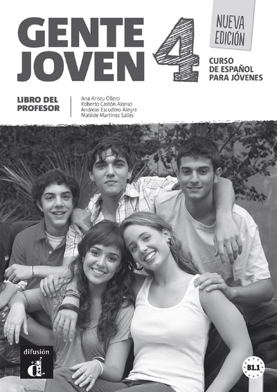 Image de Gente joven N. E. 4 - Livre du professeur
