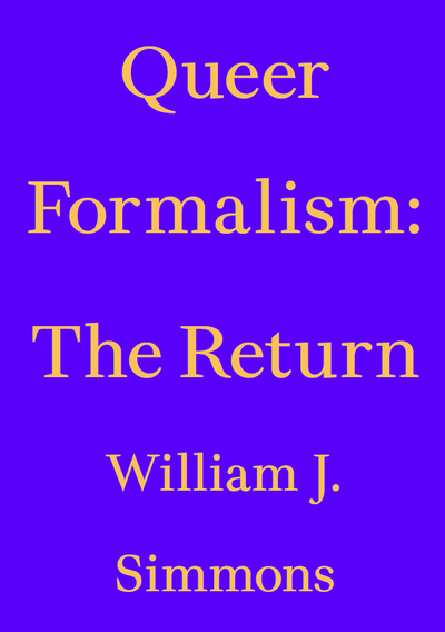 Image de Queer Formalism: The Return