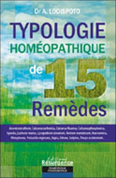 Image de Typologie du remède homéopathique - 15 remèdes