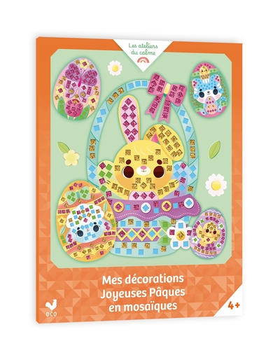 Image de Mes décorations Joyeuses Pâques en mosaïques - pochette avec accessoires