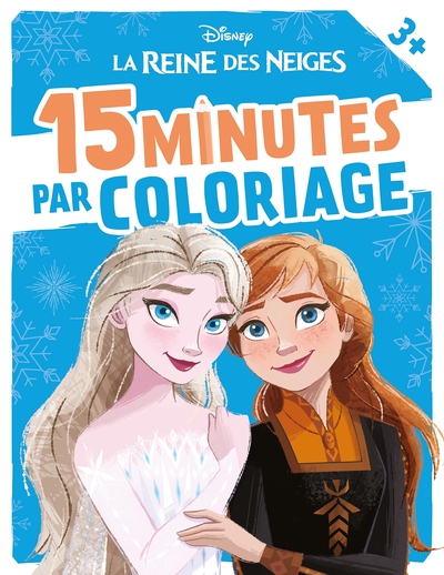 Picture of LA REINE DES NEIGES - 15 minutes par coloriage (dès 3 ans) - Disney