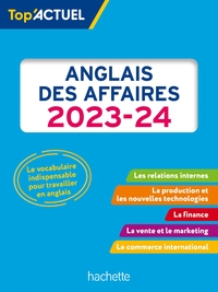 Image de Top actuel Anglais des affaires 2023 - 2024