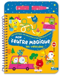 Picture of Mon feutre magique les véhicules - avec feutre à réservoir d'eau
