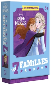 Image de LA REINE DES NEIGES - Jeu de cartes - 7 familles - Disney