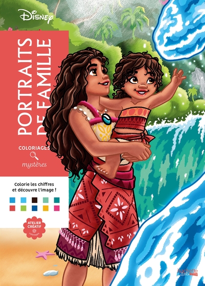 Picture of Coloriages mystères Disney - Portraits de famille