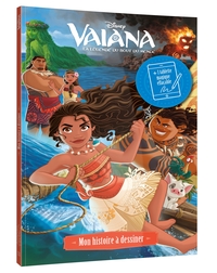 Image de VAIANA - Mon histoire à dessiner (livre et tablette magique effaçable) - Disney