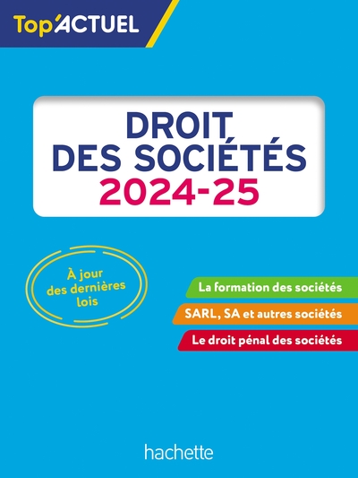 Image de Top'Actuel Droit des sociétés 2024-2025