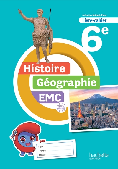 Image de Histoire-Géographie EMC 6e - Livre-cahier - Ed. 2026