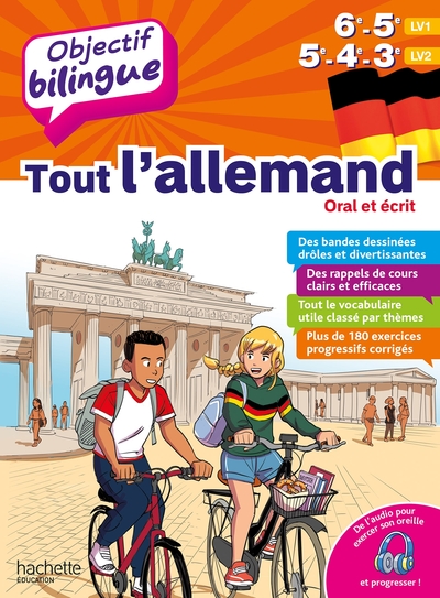 Picture of Objectif bilingue Tout l'allemand 6e-5e-4e-3e