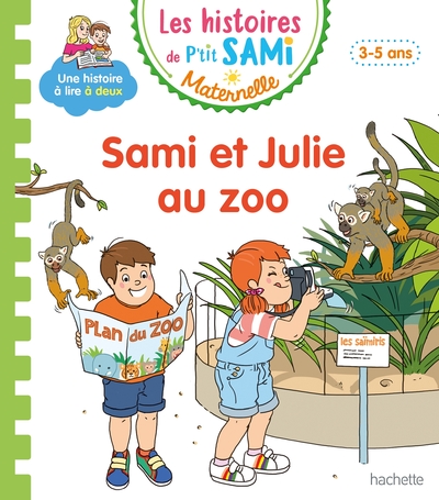 Image de Les histoires de P'tit Sami Maternelle (3-5 ans) : Sami et Julie au zoo
