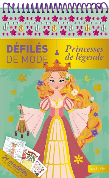 Picture of Princesses de légende - bloc à spirale
