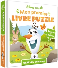 Picture of DISNEY BABY - Mon Premier livre puzzle - 4 pièces - Olaf et le Printemps