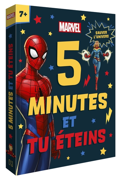 Picture of MARVEL - 5 minutes et tu éteins (dès 7 ans) - Sauver l'univers