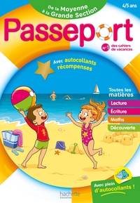 Image de Passeport - De la Moyenne à la Grande Section 4/5 ans - Cahier de vacances 2024