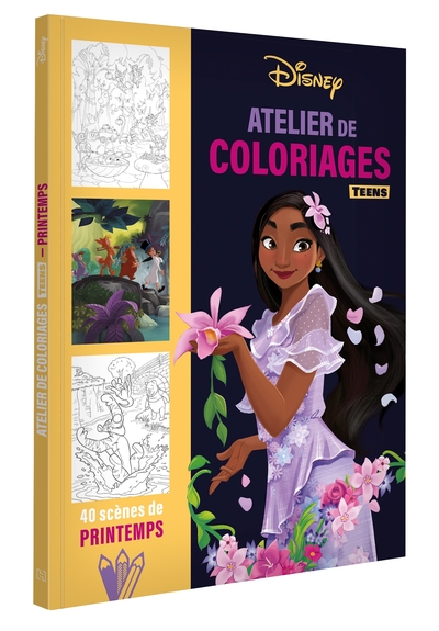 Picture of DISNEY TEENS - Atelier de coloriages - Scènes de printemps