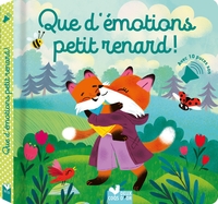 Picture of Que d'émotions petit renard ! - livre avec puces