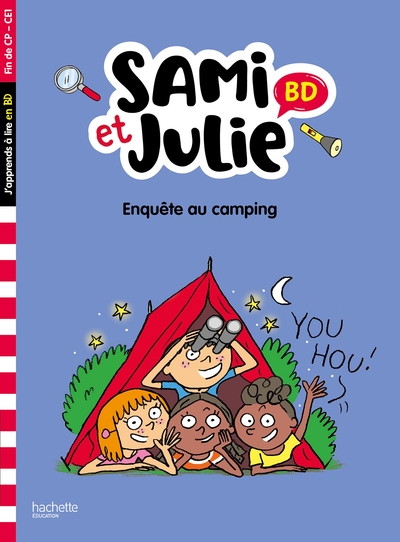 Picture of Sami et Julie BD Fin de CP-CE1 - Enquête au camping