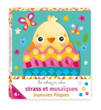Image de Strass et mosaïques Joyeuses Pâques - mini boîte avec accessoires