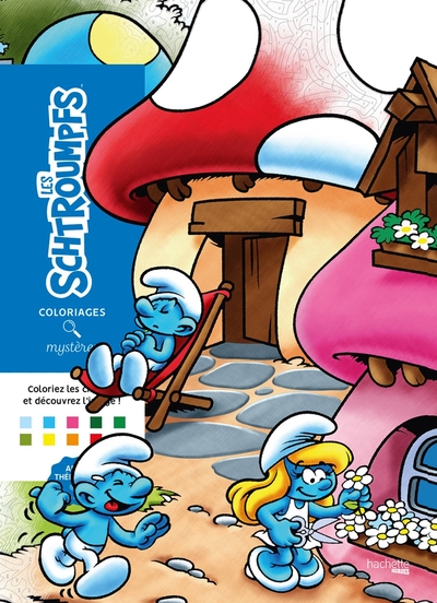 Picture of Coloriages mystères - Schtroumpfs