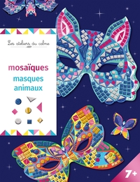 Image de Mosaïques masques animaux - pochette avec accessoires