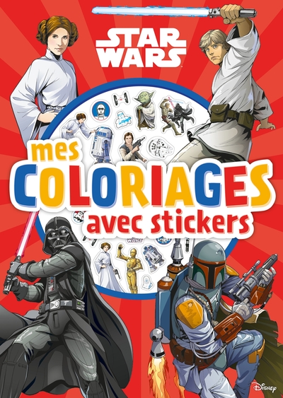 Picture of STAR WARS - Mes Coloriages avec Stickers