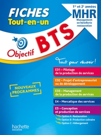 Image de Objectif BTS MHR -  Fiches Tout-en-un (1re et 2e années)