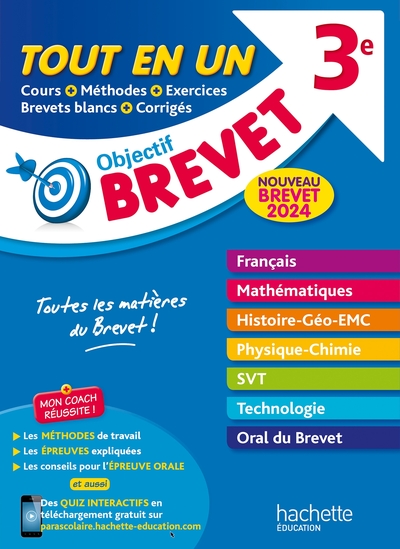 Image de Objectif Brevet Tout-en-un 2024