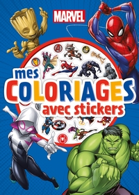 Image de MARVEL - Mes coloriages avec stickers