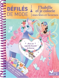 Picture of Défilés de mode - J'habille et je colorie mes licornes et fées