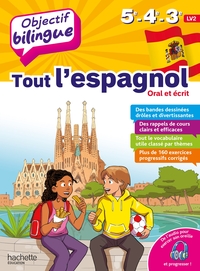 Image de Objectif bilingue Tout l'espagnol 5e-4e-3e
