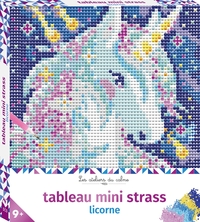 Image de Tableau mini strass licorne - boîte avec accessoires