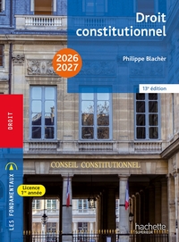 Image de Fondamentaux  - Droit constitutionnel 2026-2027