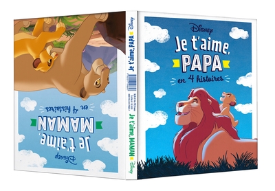 Image de DISNEY - Je t'aime, Papa / Je t'aime, Maman - Livre double sens