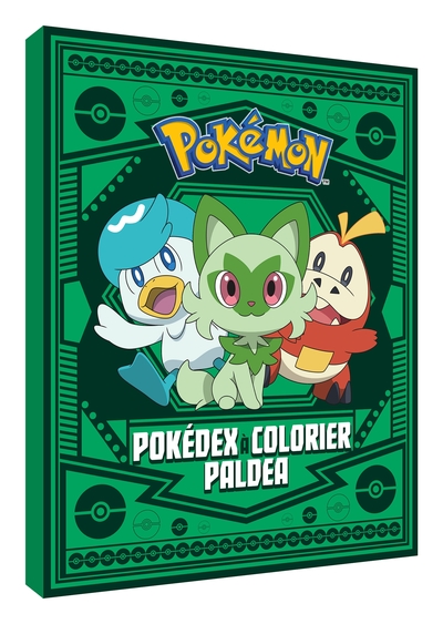 Image de Pokémon - Pokedex à colorier Paldea