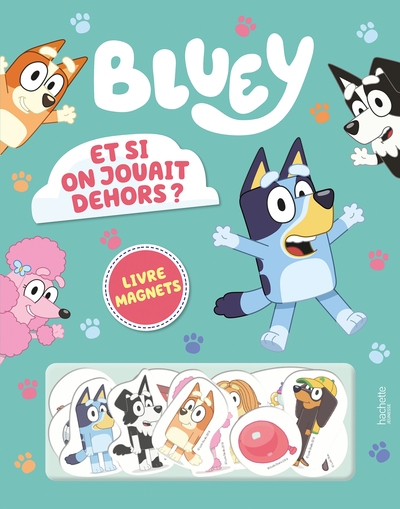 Image de Bluey - Et si on jouait dehors ? - Livre magnets
