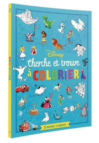 Picture of DISNEY - Cherche et Trouve à colorier - 25 mondes à explorer