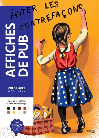 Picture of Coloriages mystères - Affiches de pub