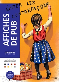 Picture of Coloriages mystères - Affiches de pub
