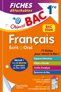 Picture of Objectif BAC Fiches détachables Français 1re BAC 2024