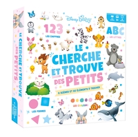 Picture of DISNEY BABY - Coffret Le Cherche et Trouve des petits (couleurs, formes, chiffres, lettres)