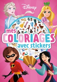 Image de DISNEY - Mes Coloriages avec stickers - Girl Power