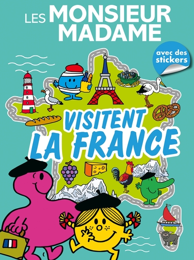 Picture of Les Monsieur Madame visitent la France - Livre d'activités