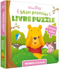 Picture of DISNEY BABY - Mon Premier livre puzzle - 4 pièces - Winnie et la forêt