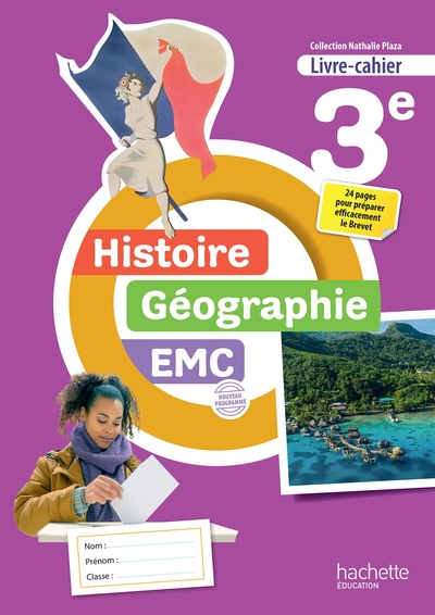 Picture of Histoire-Géographie EMC 3e - Livre-cahier - Ed. 2026